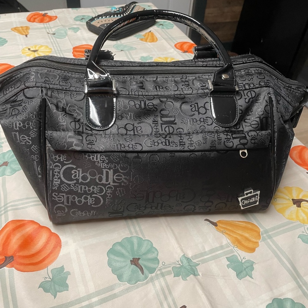 Vintage cabodle makeup bag,